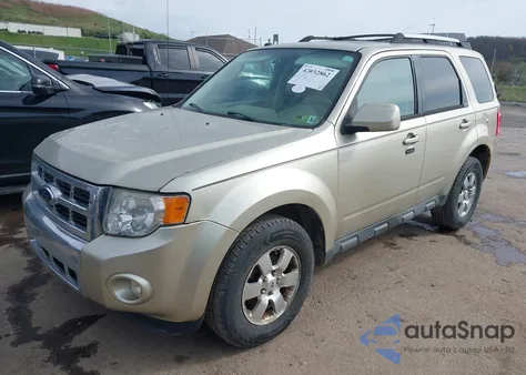 2012 Ford Escape Limited из США, поврежденный, VIN 1FMCU9EG9CKB65089